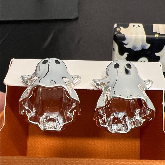 True to Form | Silver Ghost Earrings - Picture 4 of 7